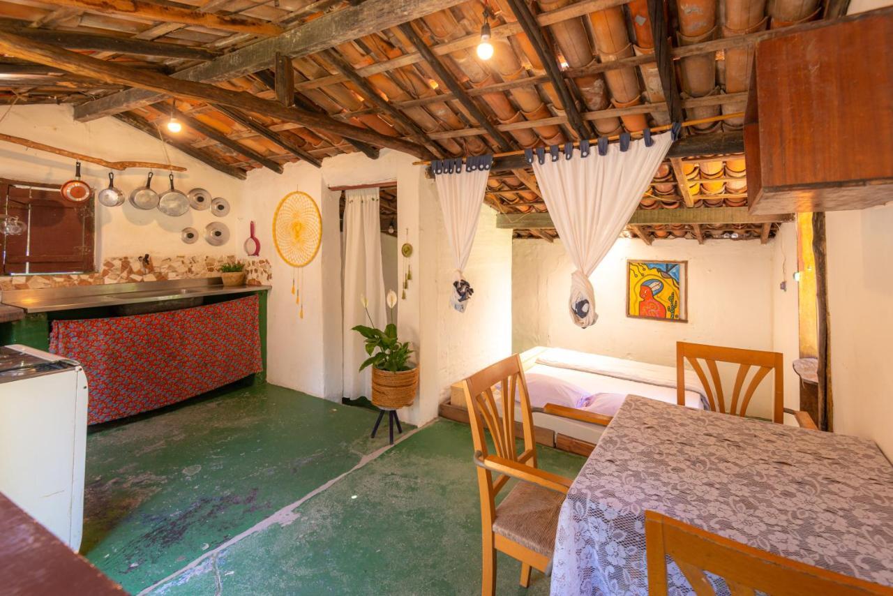 ヴァレ・ド・カパオン Casinha - Hospedagem Caminho Da Angelicaヴィラ エクステリア 写真